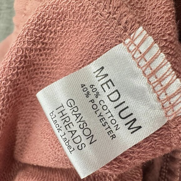 NEW! Grayson/ Threads Black Label Skirt Drawstring Medium Cotton Polyester Peach - Picture 6 of 10